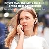 Qcy T13 Anc 4 Microphone Bluetooth 5.3 Wireless Headset White Active Noise Canceling
