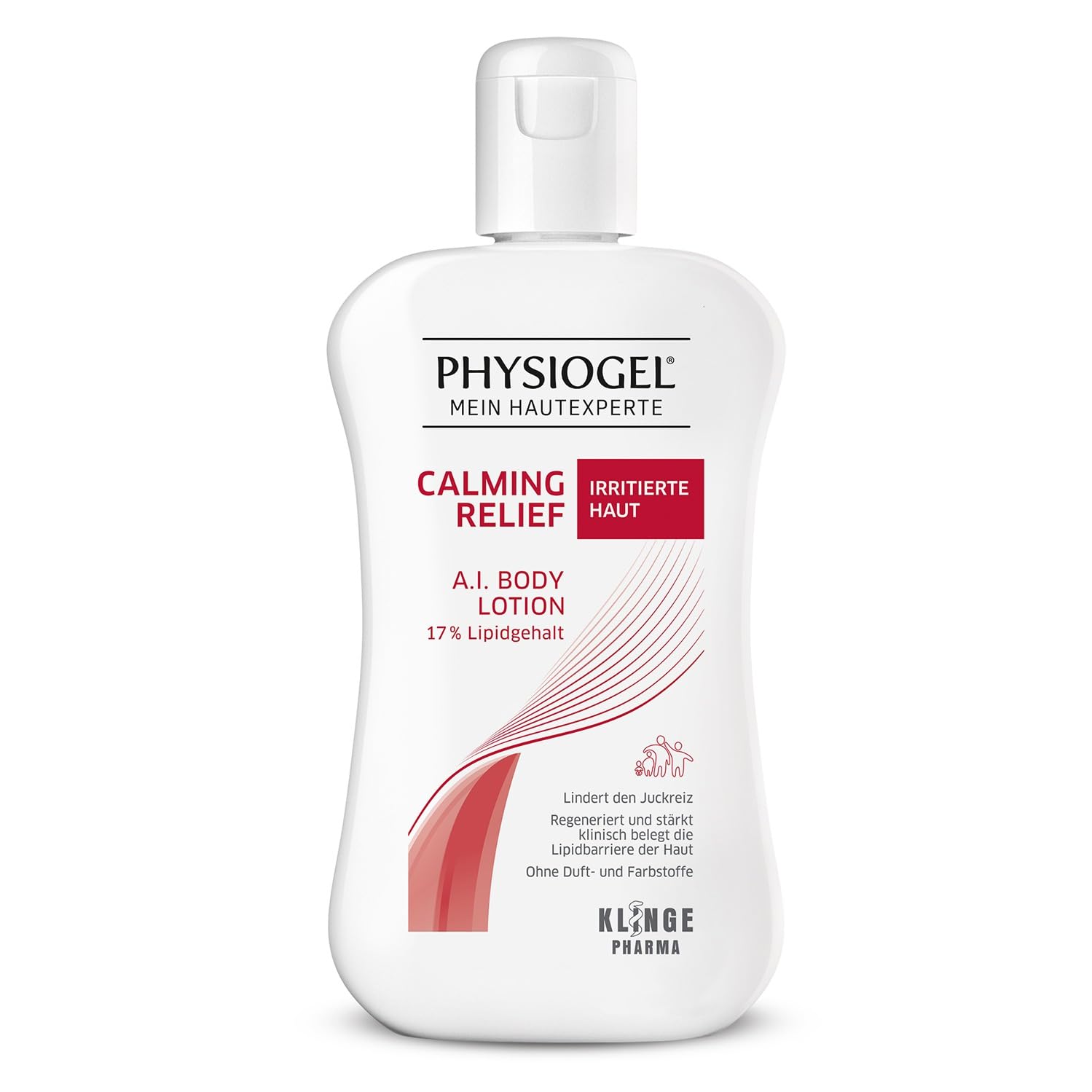 PHYSIOGEL Calming Relief A.I. Body Lotion 200 ml - regenerierende Körperlotion für empfindliche & gereizte Haut - sanfte Body Lotion zur Linderung von Juckreiz