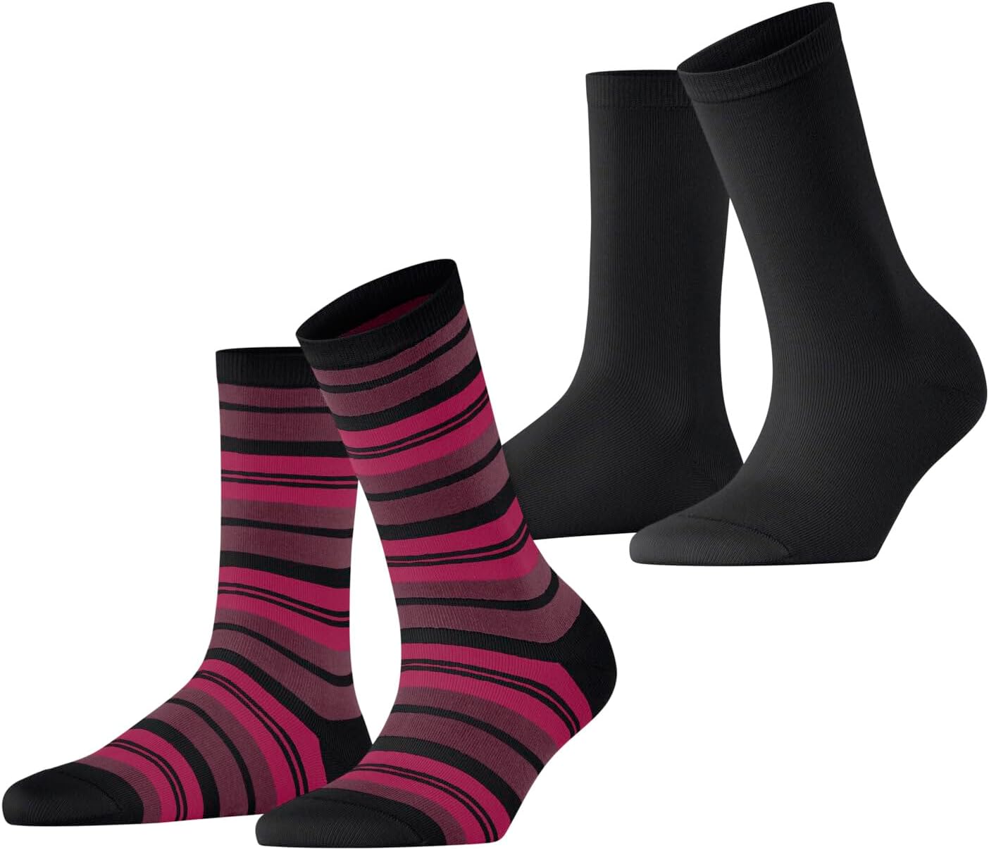 Women's College Stripe Multipack W So Cotton Patterned Socks (Pack of 2)