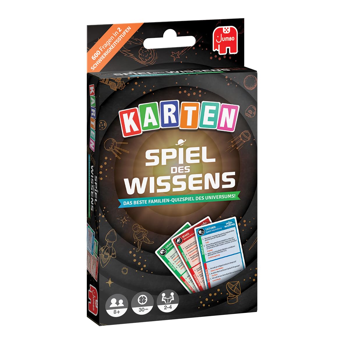 Jumbo Spiele GmbH Game of Knowledge: Euro Hook Card Game