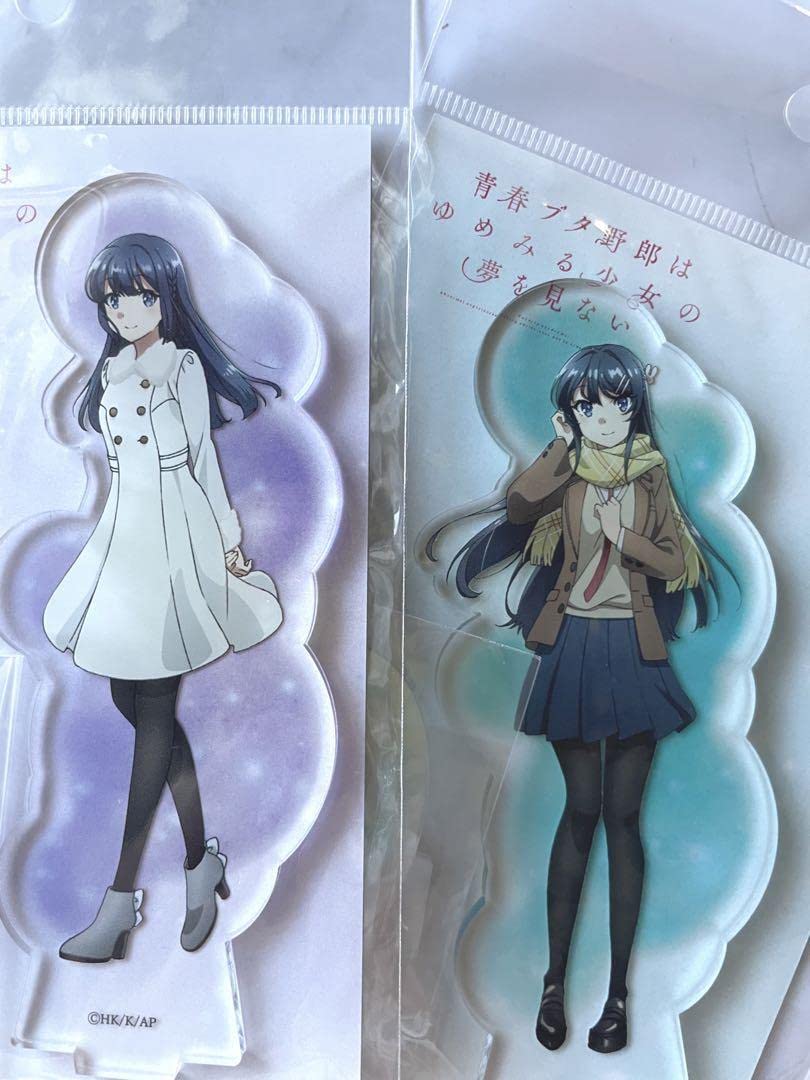 Amazon.co.jp: 劇場版 青ブタ 桜島麻衣 牧之原翔子 アクリルマスコット 