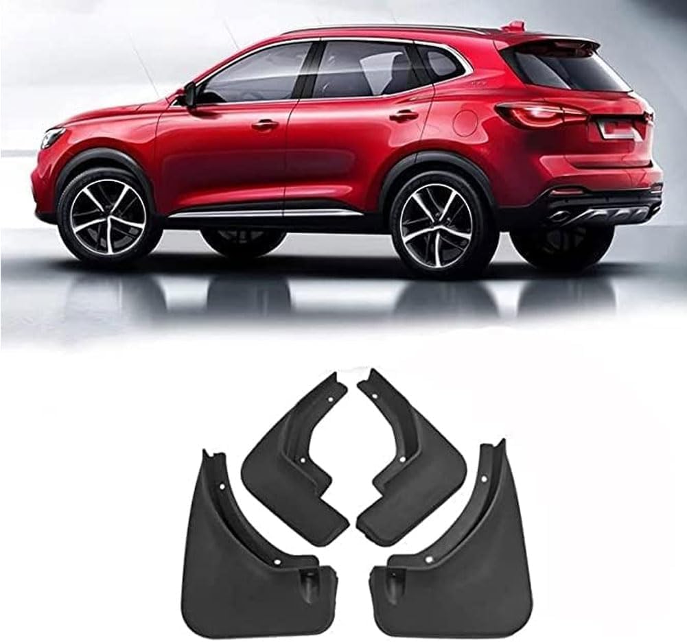lijiazhe Front and Rear Mud Flaps Splash Guard for MG HS 2018-2023, No Drilling Auto Mudguards.