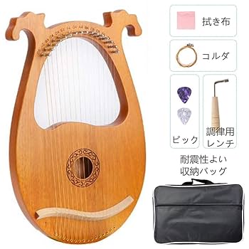 Amazon | Champion crafts ライアー ハープ 16弦 かわいい鹿耳形