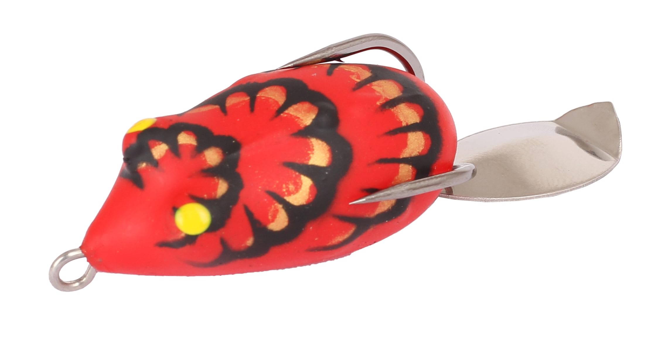 Fishing Frog 5 GRAM/Silicone Frog Fishing Lures and Flies/Artificial Frog/Silicon Frog/Designed Fishing Frog (Red) 2