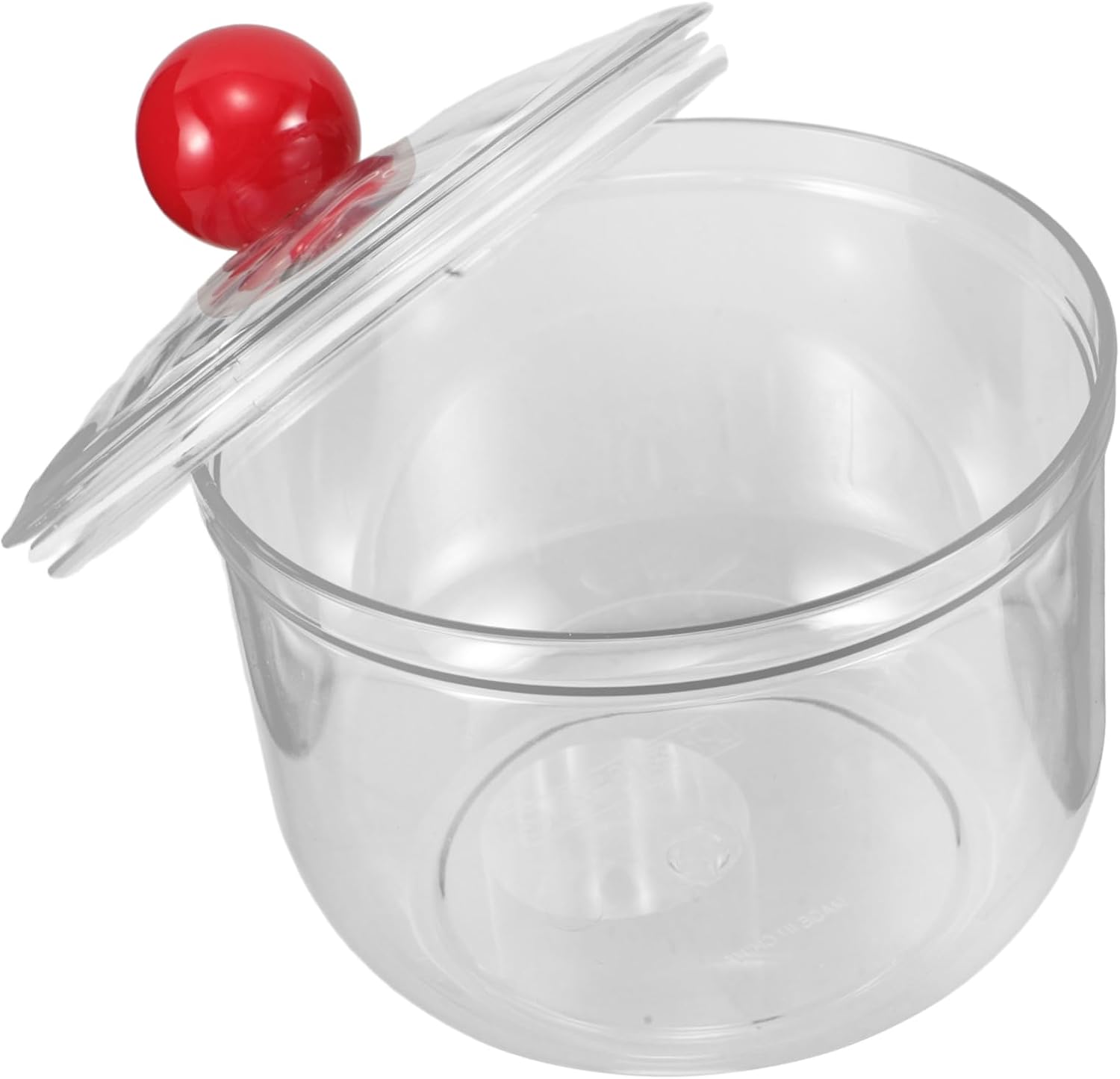 IMIKEYA 900ml Airtight Plastic Candy Jar for Kitchen Counter Decorative Storage Container Lids for Office Desk IMIKEYA 900ml Airtight Plastic Candy Jar for Kitchen Counter Decorative Storage Container Lids for Office Desk