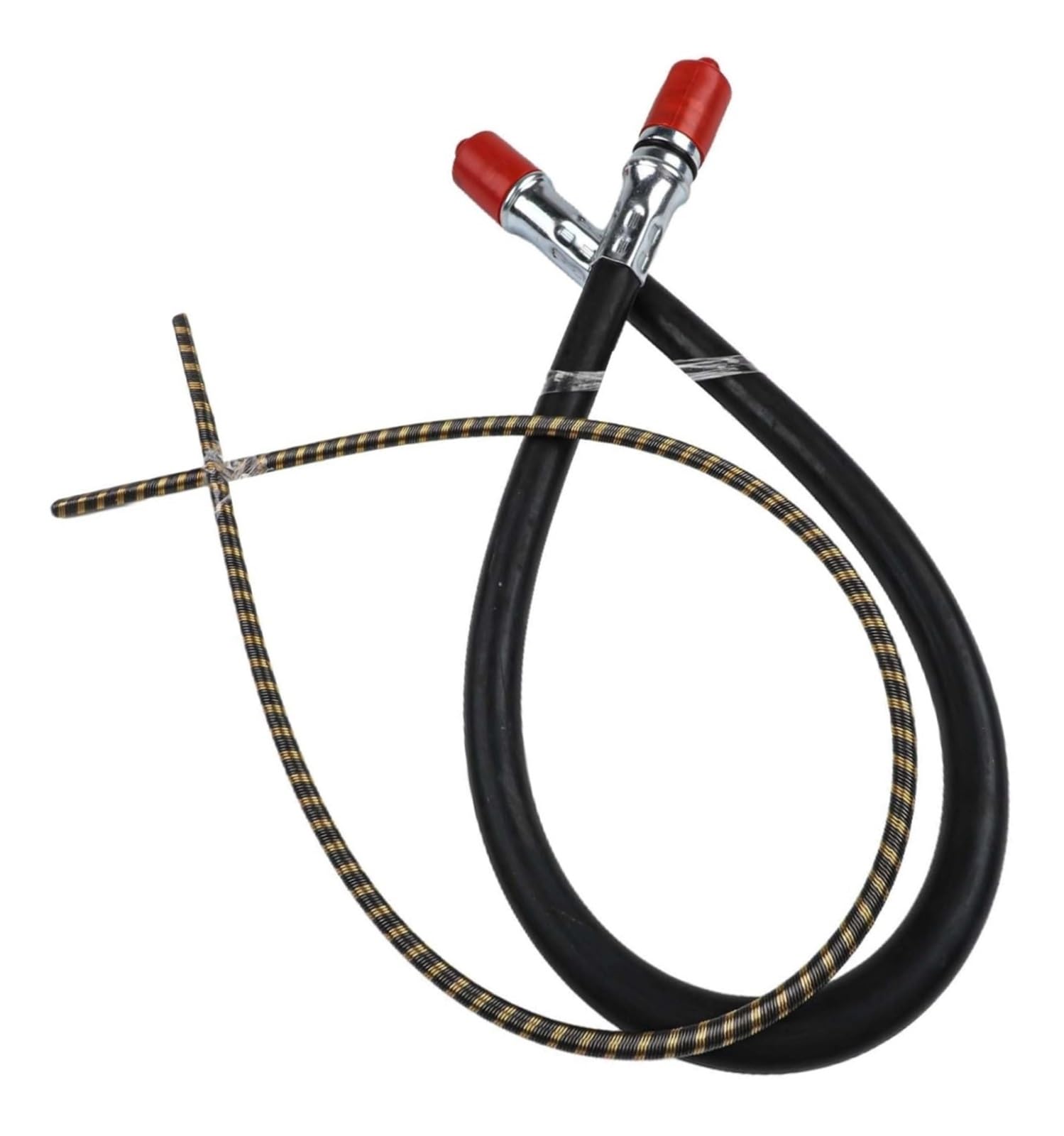 Eje Flexible for cortacésped, mochila, desbrozadora, cortadora de césped, 35 pulgadas, 29mm, extremos de construcción de goma metálica(Axis+shaft core)