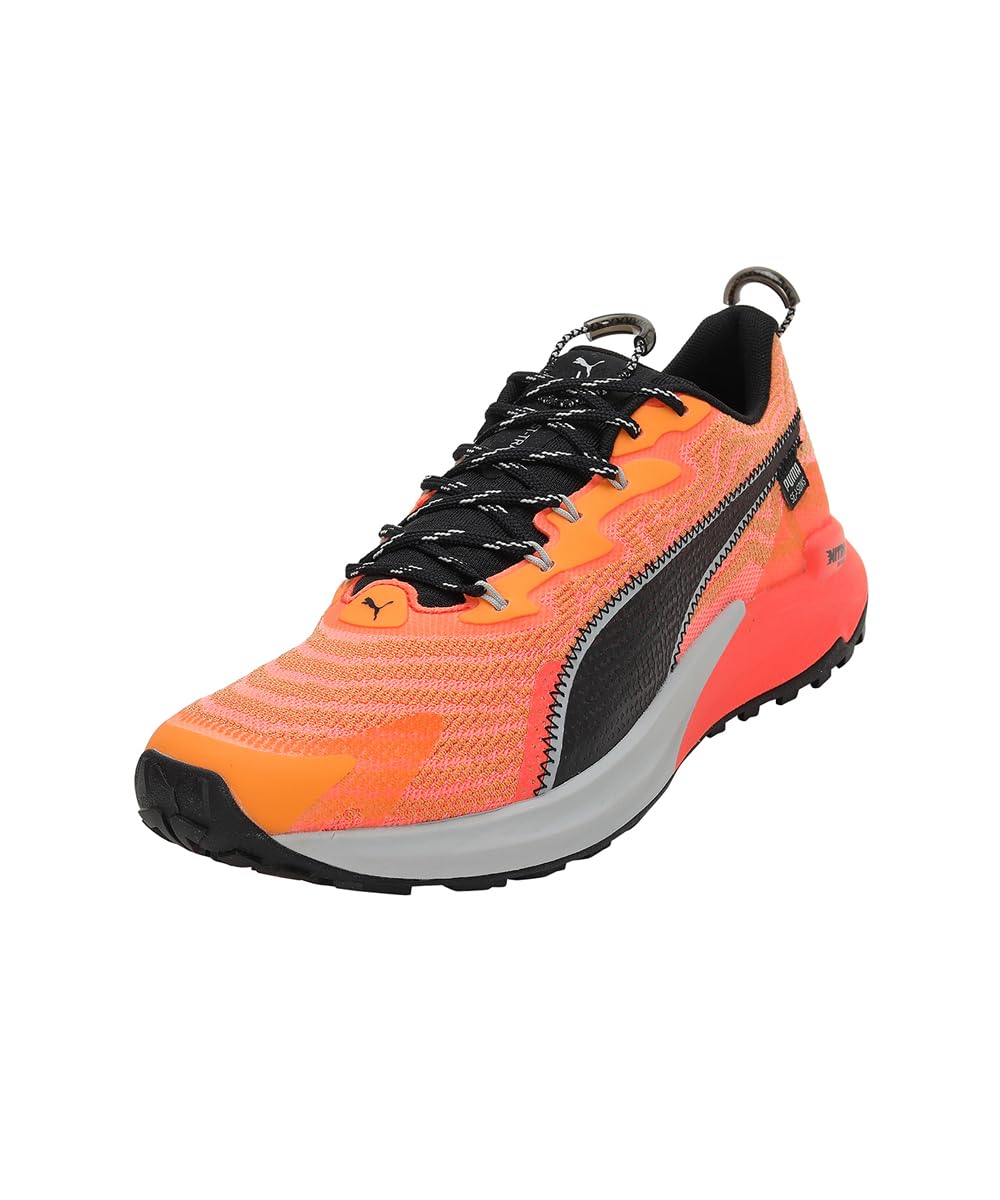 Puma Mens Fast-Trac Nitro 2 Neon Sun-Clementine-Black Running Shoe - 7 UK (30768404) (B0CBPRLRGM) Amazon Price History, Amazon Price Tracker