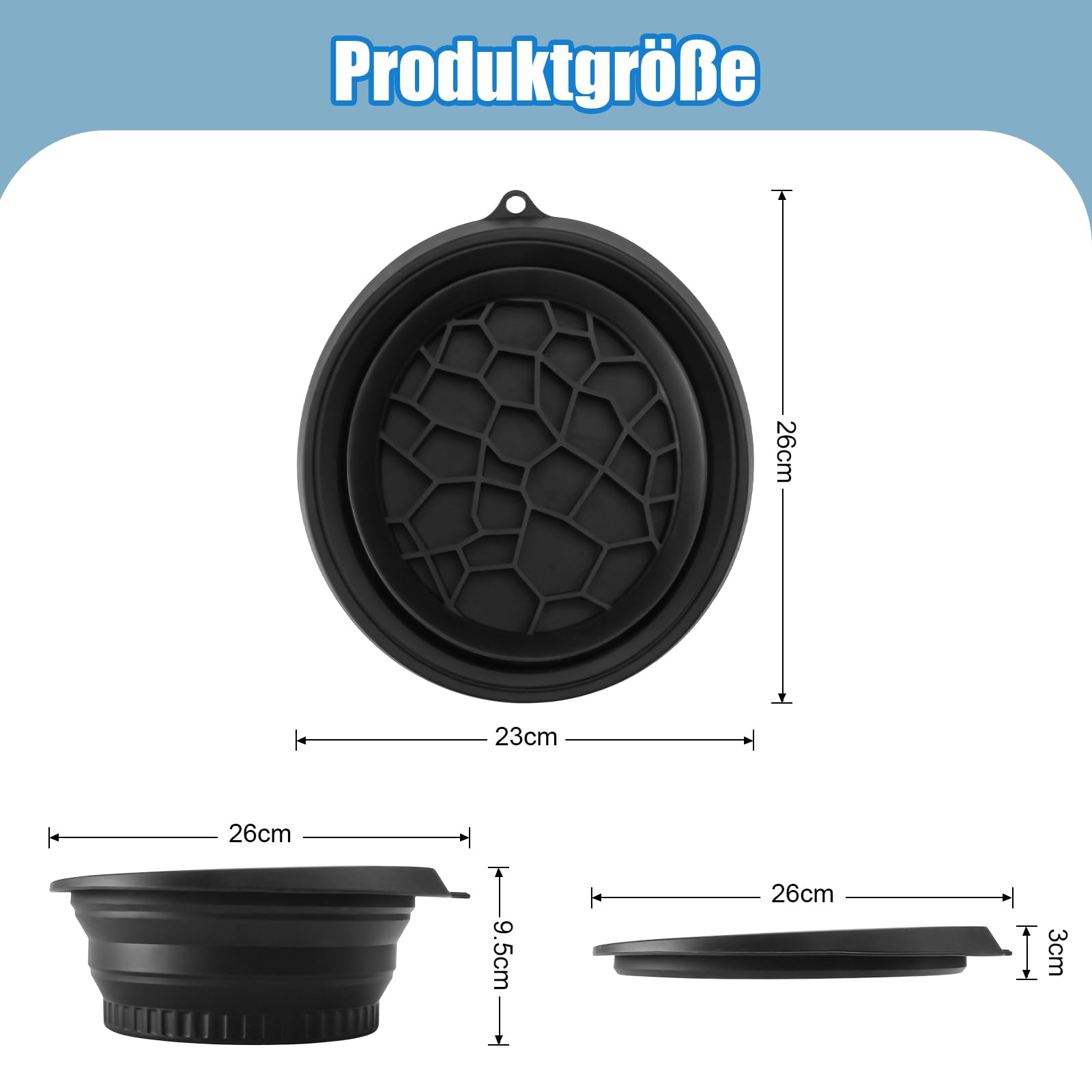 Bol de bain à glace pour le visage - Lavabo pliable en silicone - Refroidissement rapide, réduction des gonflements, doux sur la peau, design portable, facile à nettoyer - pour les personnes