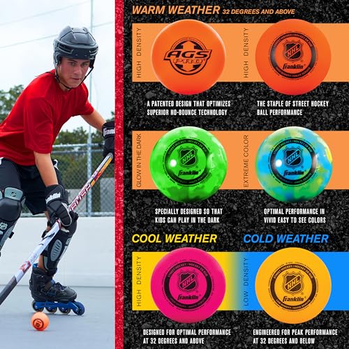 Image of Franklin Sports NHL Street Hockey Balls