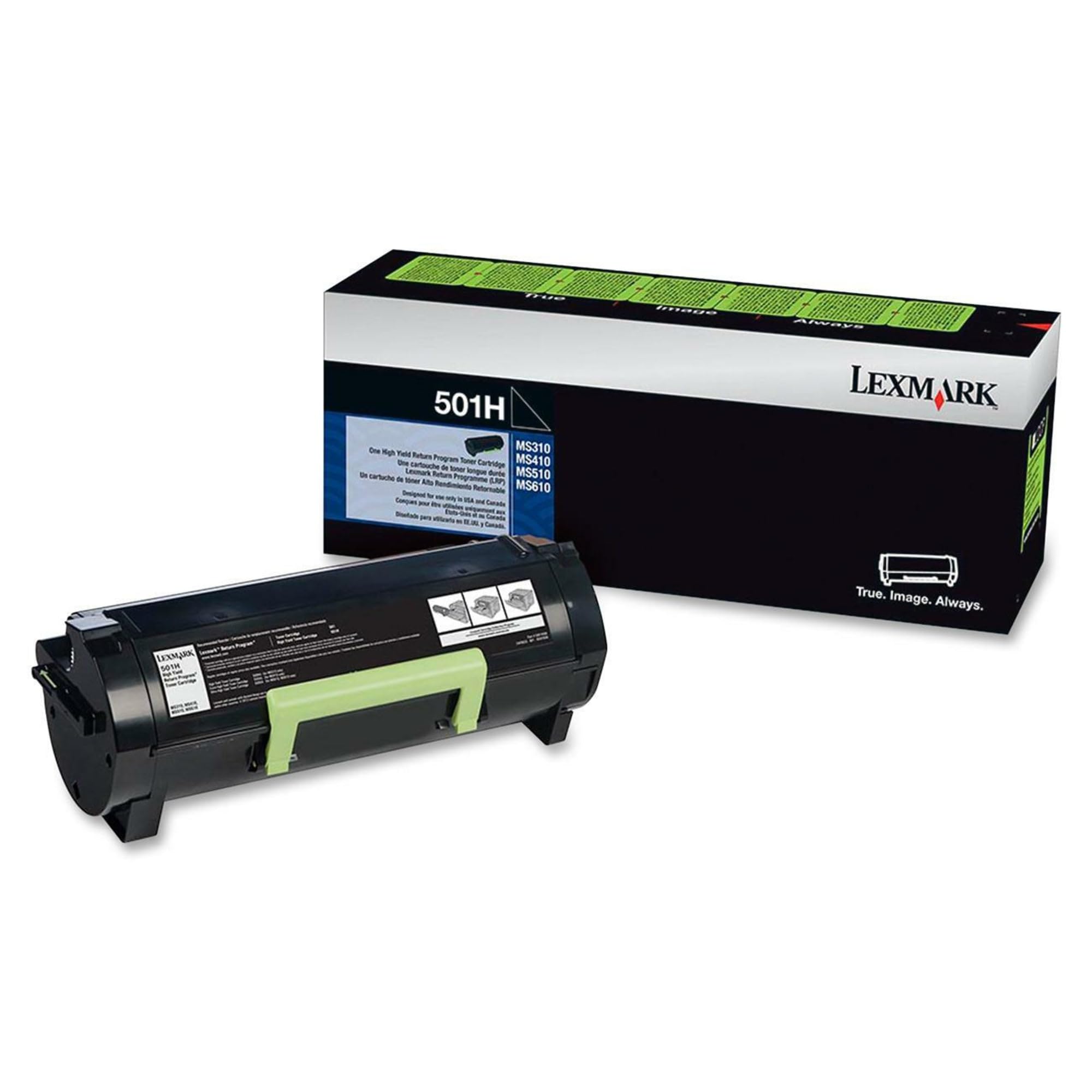 Lexmark 50F1H00 Cartucho de tóner Original Negro 1 Pieza(s) - Tóner para impresoras láser (5000 páginas, Negro, 1 Pieza(s))