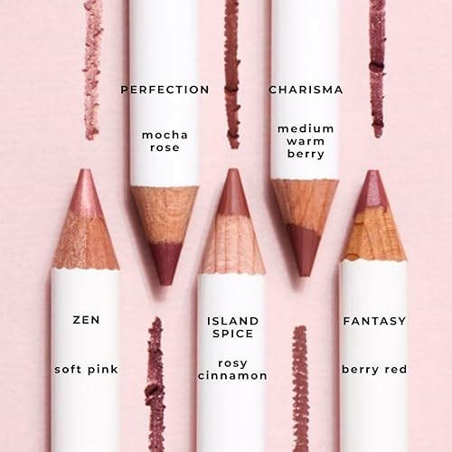 Miniatura 5 de Honeybee Gardens Irresistible Lip Liner In Spice, color canela rosa, de larga duración, sin gluten, vegano, 0.04 onzas