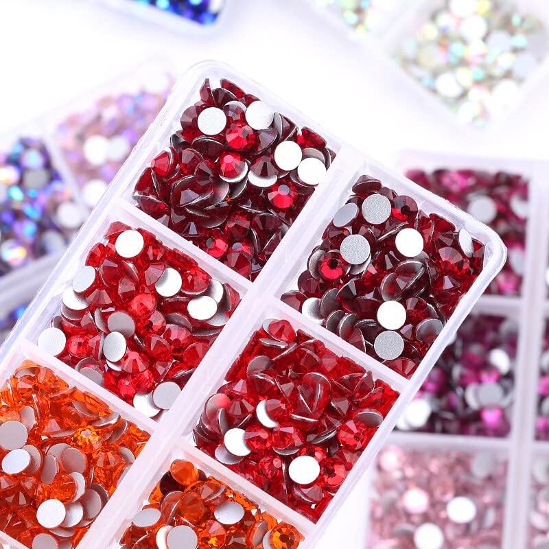 Crystal Стразы Non Hotfix Rhinestones Glass Strass Decoration Sewing Fabric Rhinestones for Nails DIY
