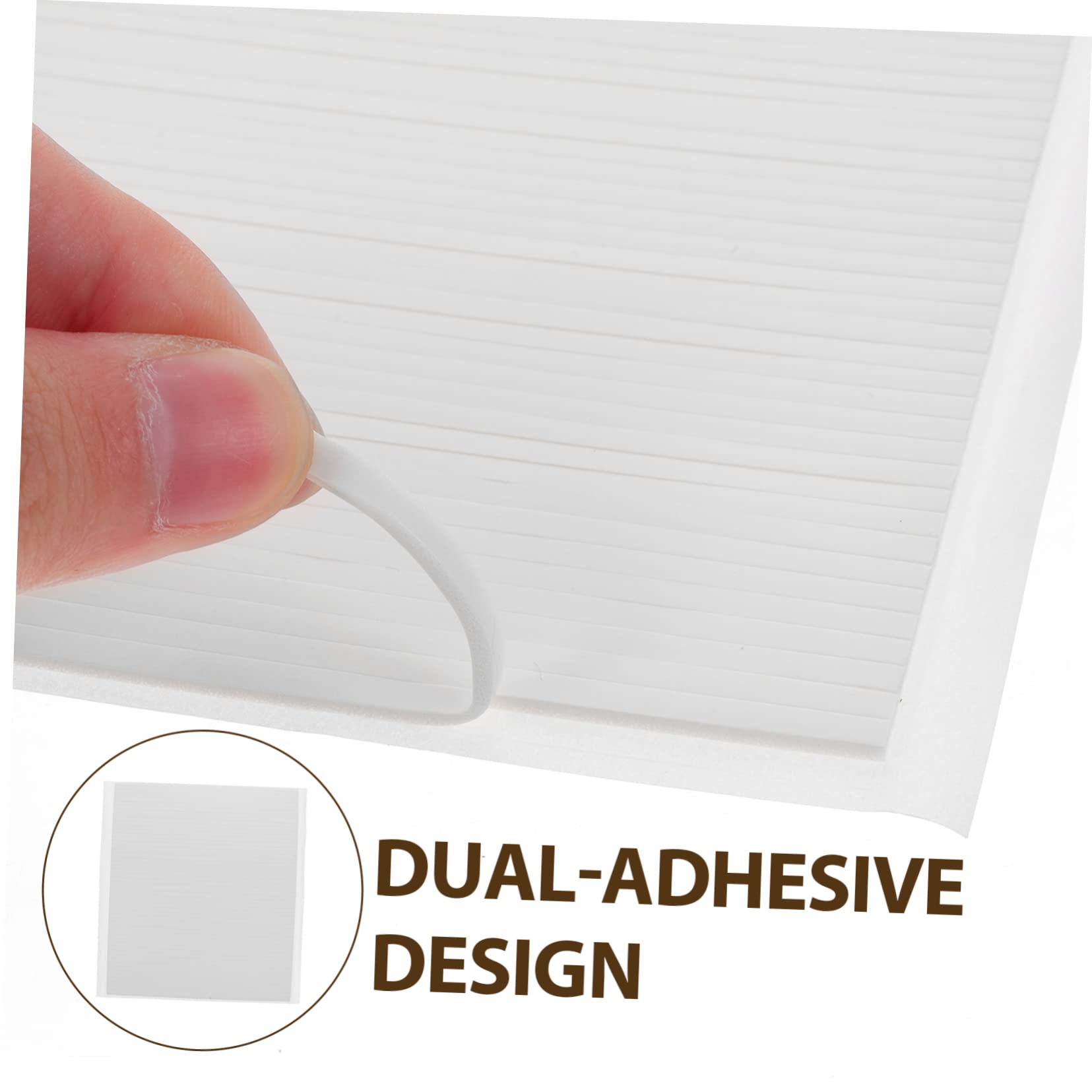 SHINEOFI 18hojas Tiras De Espuma Adhesiva De Doble Cara Para Manualidades Almohadillas Autoadhesivas Para Tarjetas y Proyectos De Alta Adherencia y Versatilidad