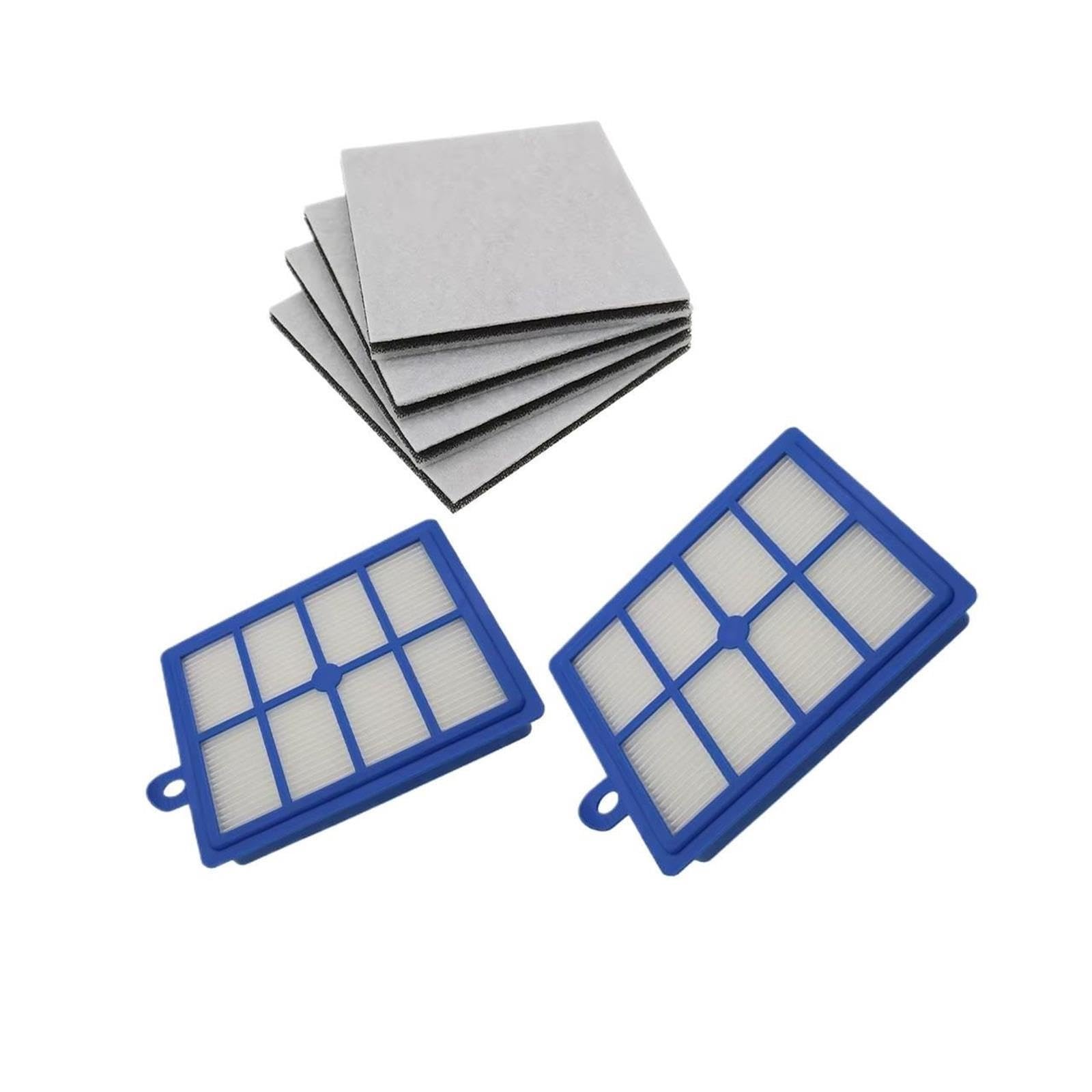 Filtro H12 H13+Filtro De Algodón De Motor Compatible Con Philips FC9060