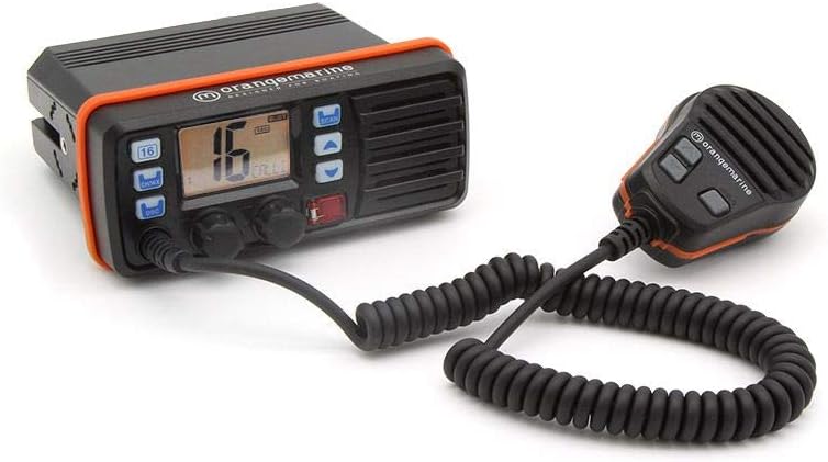 Orangemarine Vhf Radio Fixed Wp150, Black/Orange