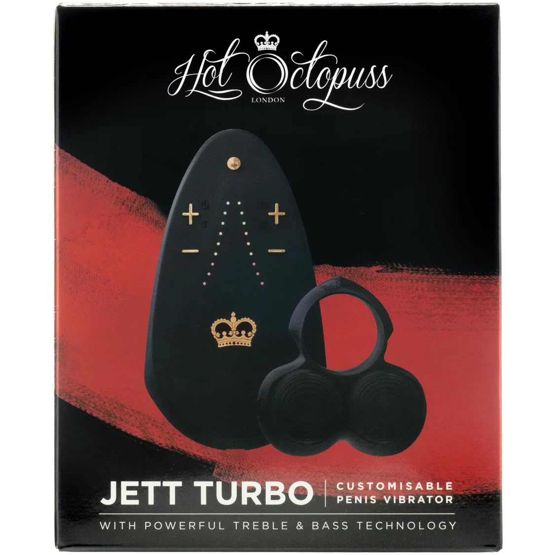 Hot Octopuss - JETT TURBO Anello Fallico - Nero