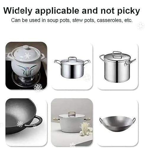 Miniatura 2 de IVBUT Cubierta de silicona antiquemaduras para mango de olla antiquemaduras cubierta de aislamiento de mango de silicona para cualquier sartén de