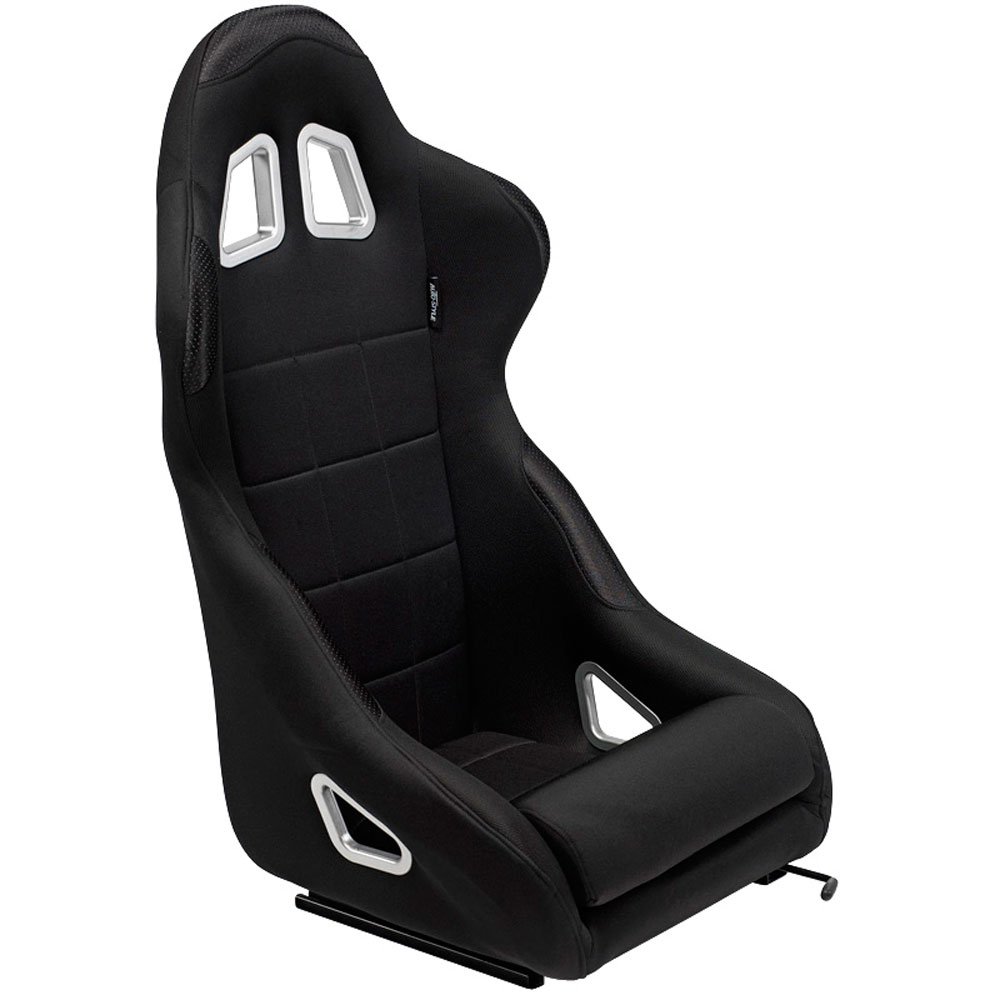 Sedile Sportivo 'K5' - Nero - Schienale Fisso - incl. Slitte