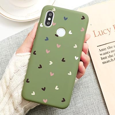 Pnakqil Funda para Xiaomi Redmi Note 7 Silicona con Dibujos Suave Carcasa Color Ultra Fina y Ligero [Antigolpes] Gel TPU P...