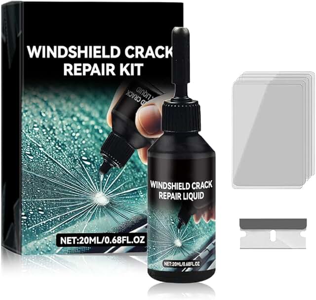 DIY Glass Repair Fluid Kit