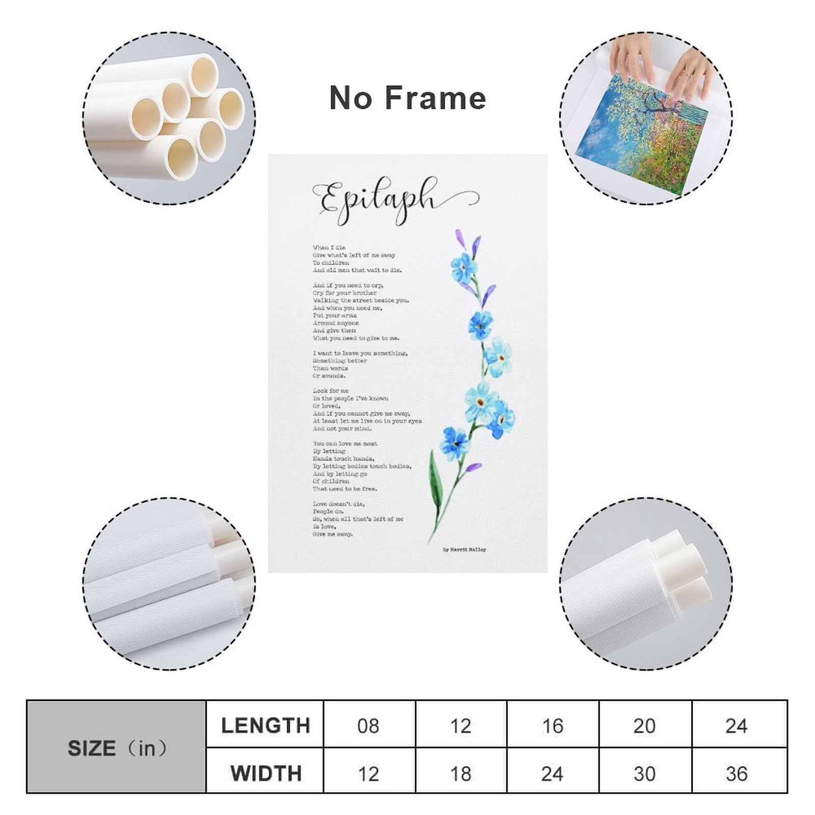 Amazon.com: Epitaph Poem by Merrit Malloy When I Die, Poem on Death, Give Me Away Canvas Wall Art Poster For Roo Canvas Painting Posters And Prints Wall Art Pictures for Living Room amazon-com-epitaph-poem-by-merrit-malloy-when-i-die-poem-on-death-give-me-away-canvas-wall-art-poster-for-roo-canvas-painting-posters-and-prints-wall-art-pictures-for-living-room