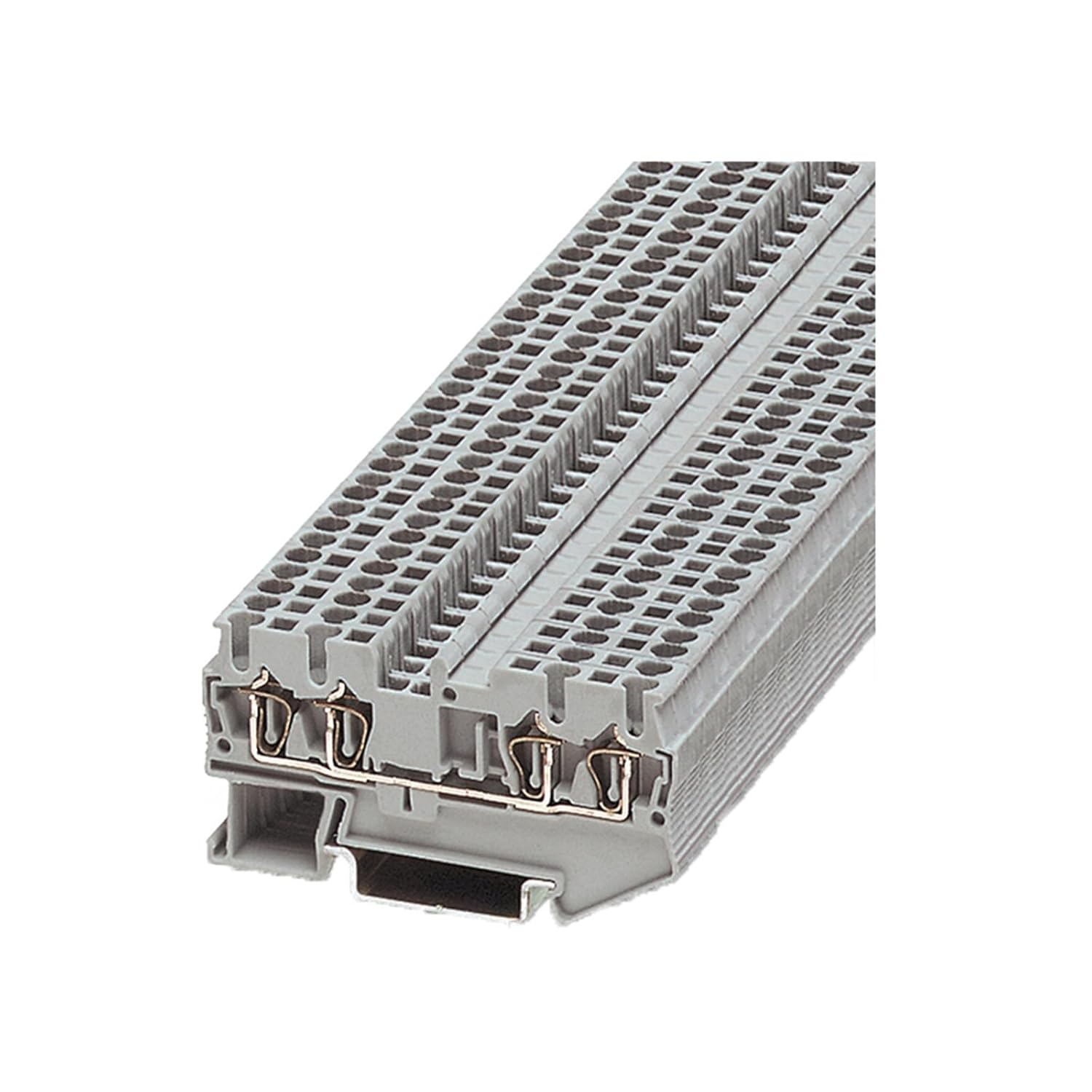1 Pcs Feed-Through Terminal Block, ST 2,5-Quattro