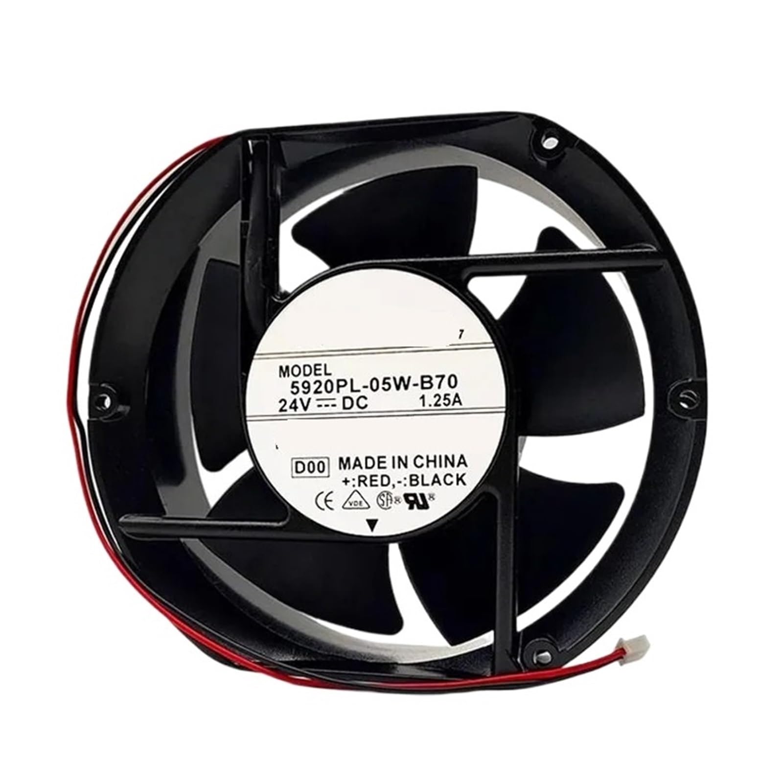 ZBWZXBDJ 5920PL-05W-B70 24V 1.25A 17251 172 * 51mm Cooling fan