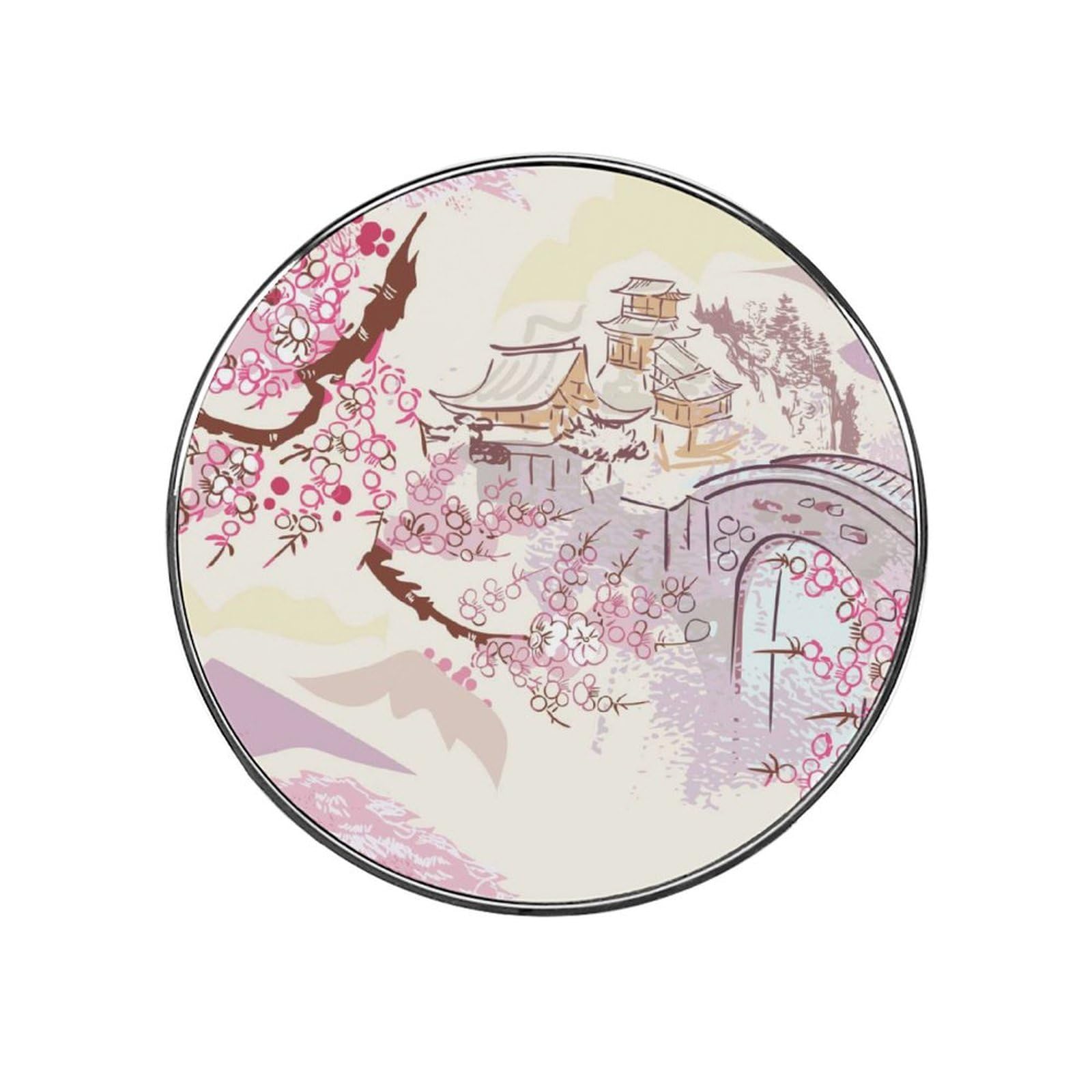 Pavilion Flower Magnets For Fridge Kitchen Decoration For Refrigerators Whiteboards