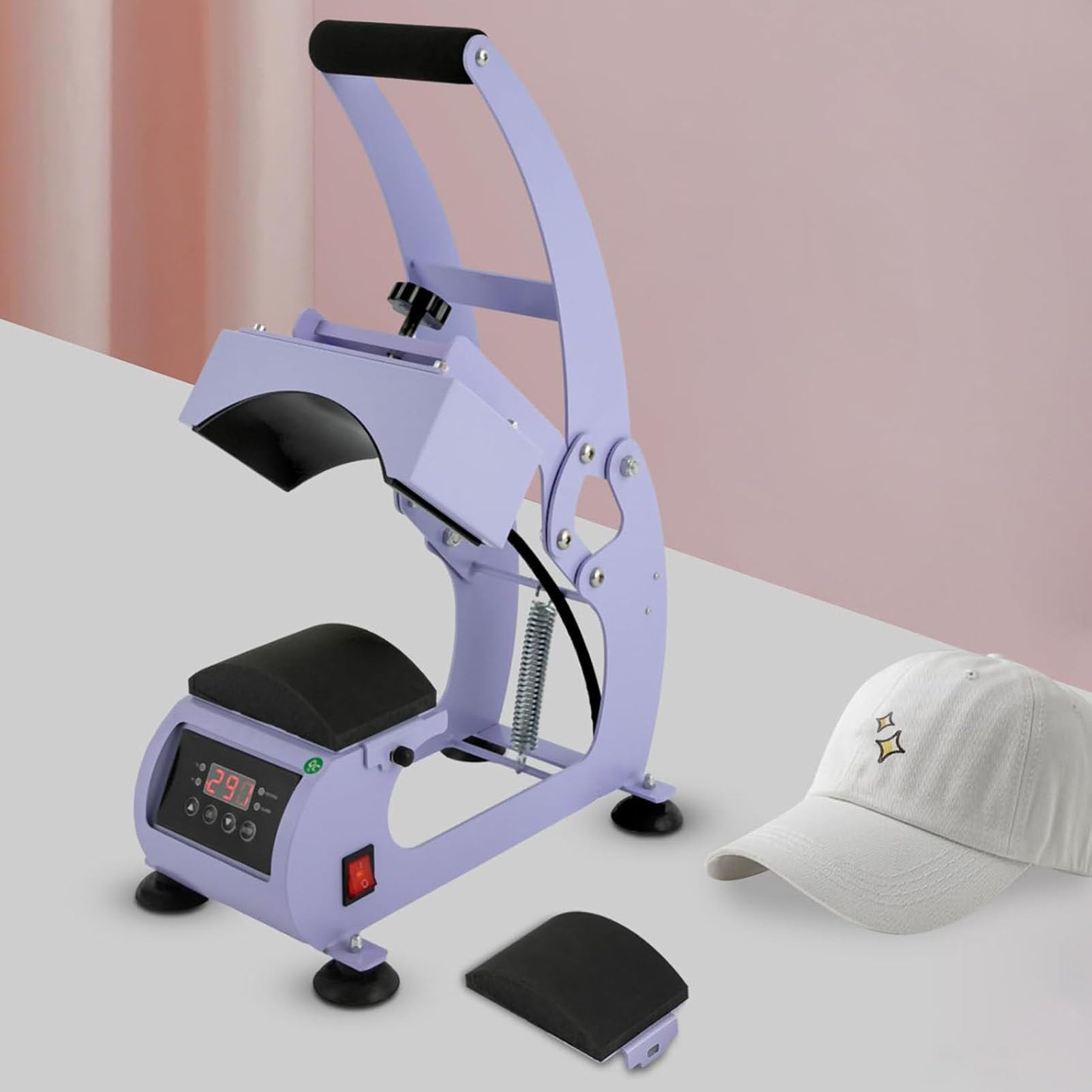 Machine de presse à chaud pour casquette de baseball et bec de canard universelle