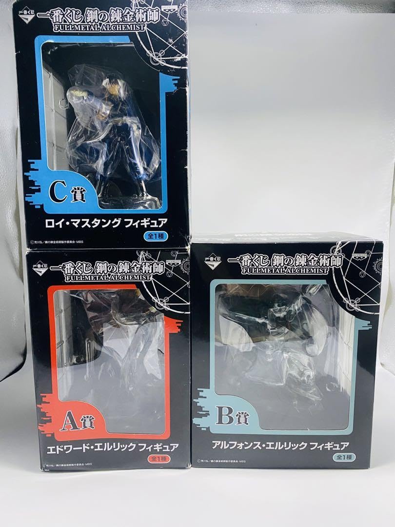 Amazon.co.jp: 未開封 鋼の錬金術師 フィギュア 一番くじ A賞 B賞 C賞 