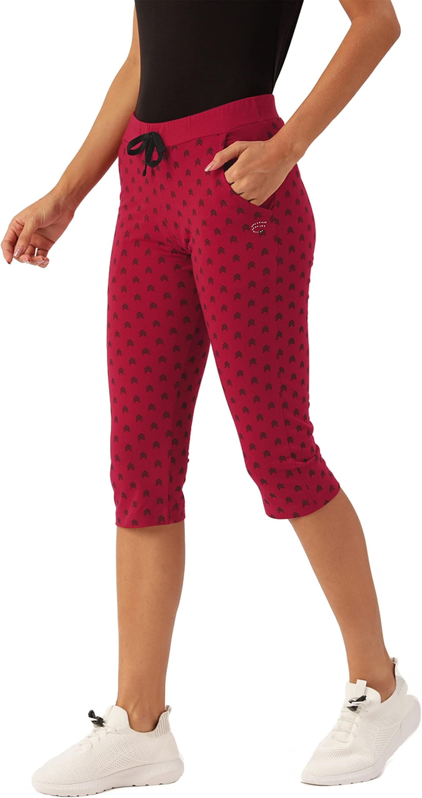 Women All Over Printed Capris