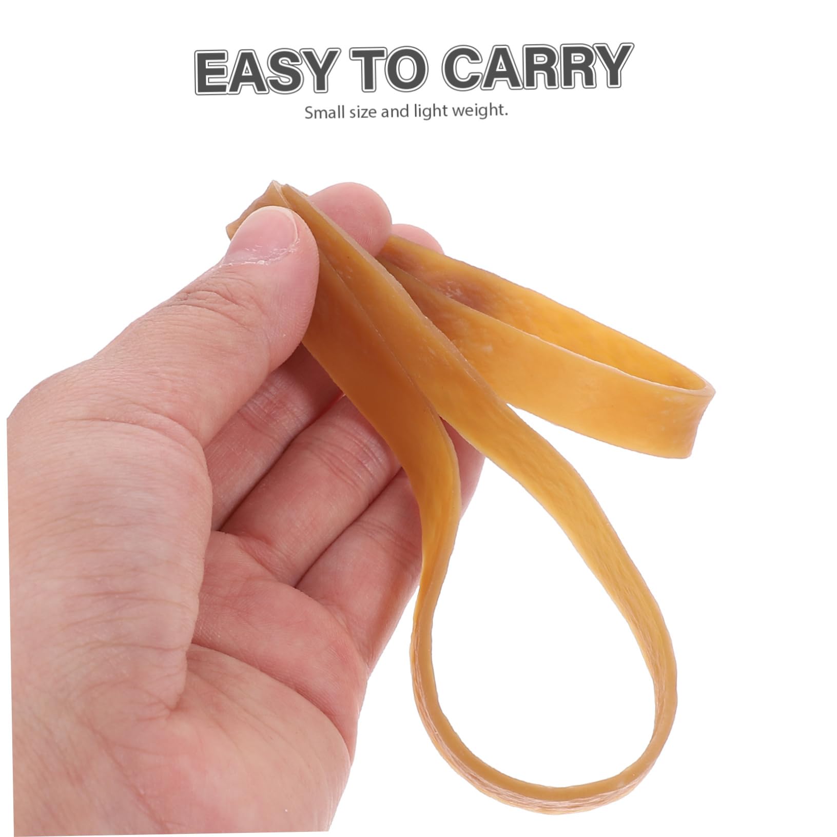 1tasche Gummibänder Dicke Gummibänder Multifunktionsgummibänder Elastische Großes Gummiband Wiederverwendbare Praktische Für Home Office Und Bürobedarf