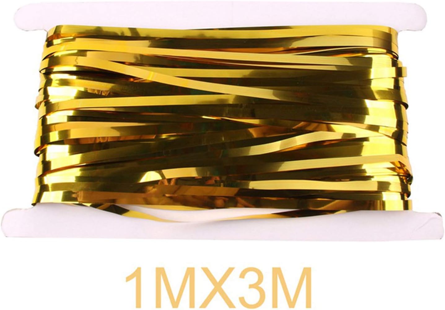 Miao Express Gold Foil Balloon Curtains Fringe Birthday