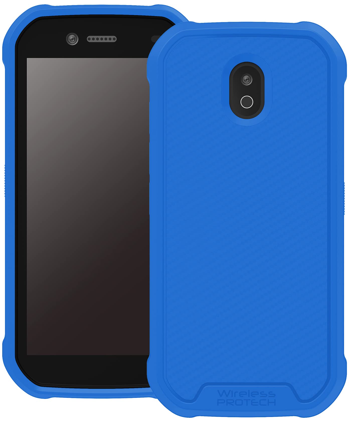 Custodia In TPU Nera Per Cat S42 | Cover Antiurto Morbida Con Aperture Precise | Protezione Completa
