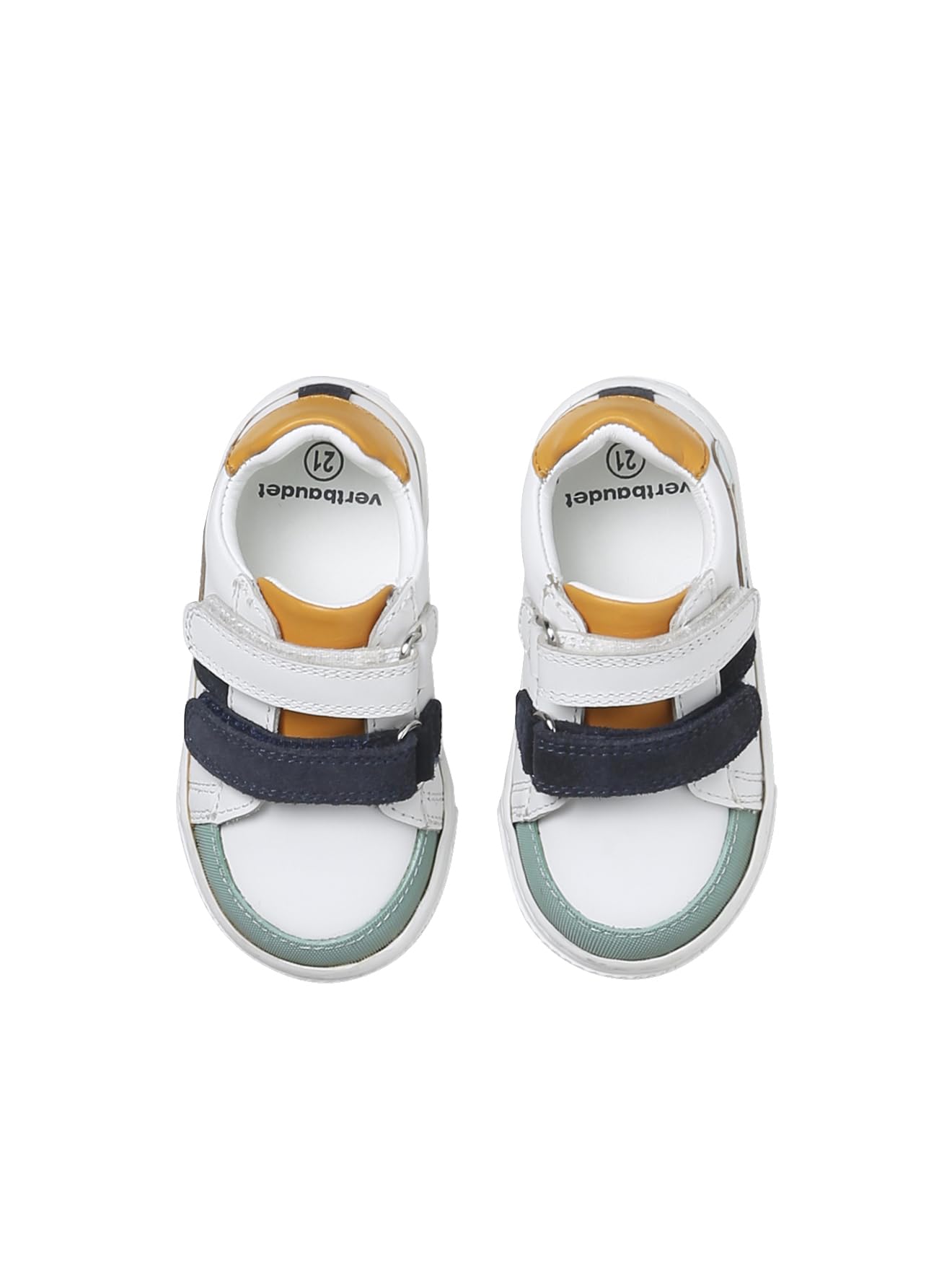 VERTBAUDET Baskets bébé garçon Cuir à Scratchs