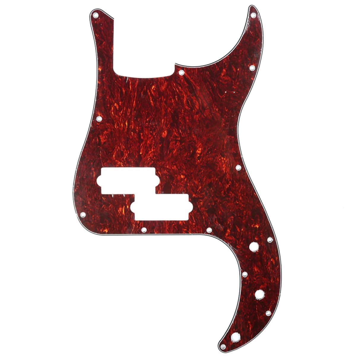 Musiclily Pro Battipenna 12 Fori Per Chitarra Fender Jazzmaster - 4 Strati Tartaruga Vintage