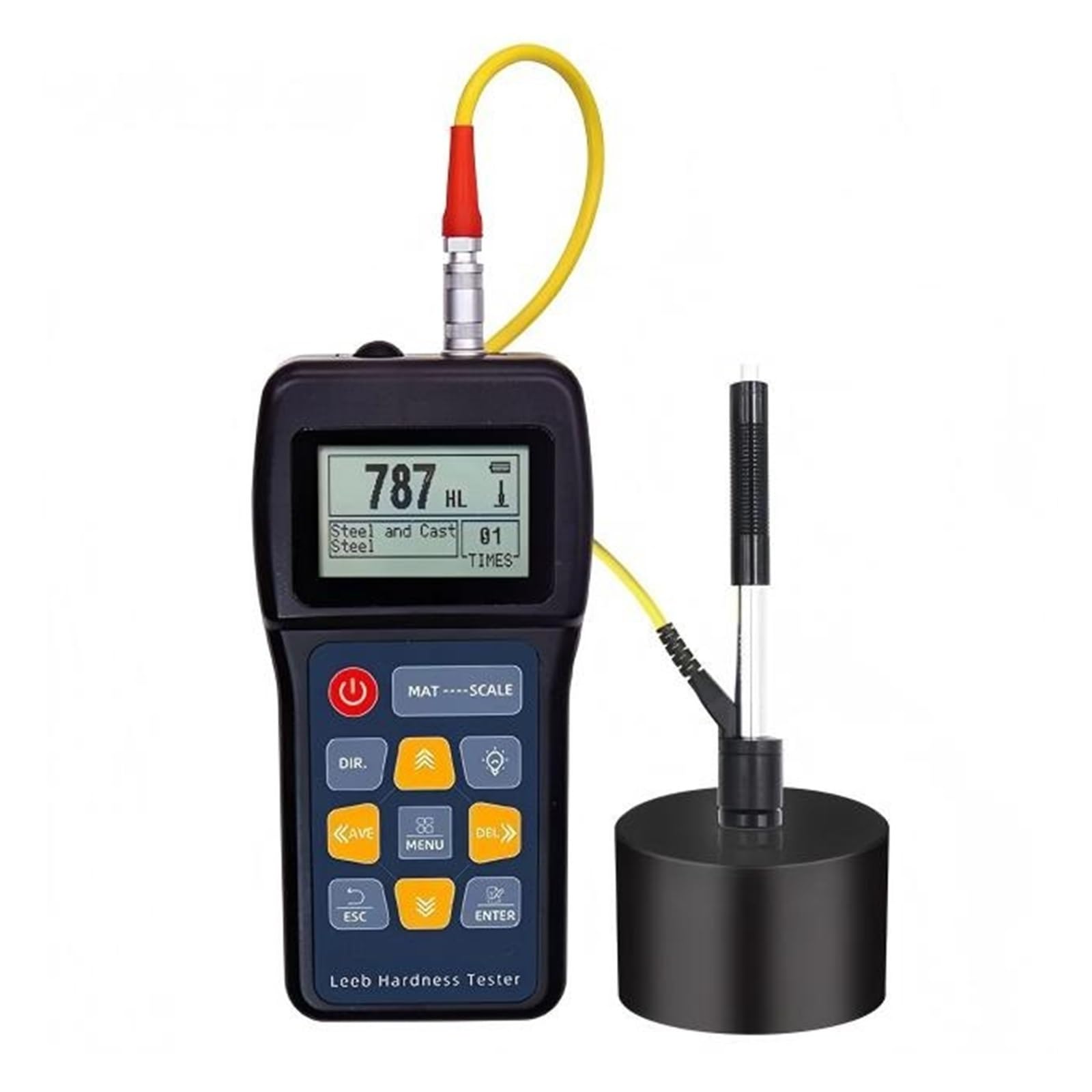 Portable Handheld High-Precision Industrial Ultrasonic Hardness Tester - Non-Destructive Component Quality Inspection for Industrial Inspection