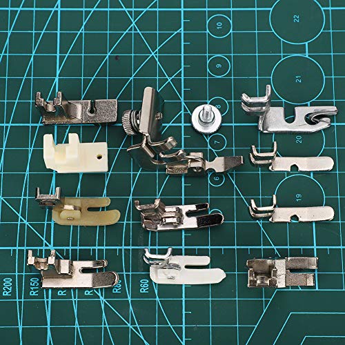 Set universal de pies para máquina de coser - kit 11 piezas miniatura 3