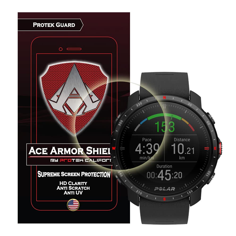 4 Pack Ace Armor Shield Edge to Edge Screen Protector compatible for the Polar Grit X