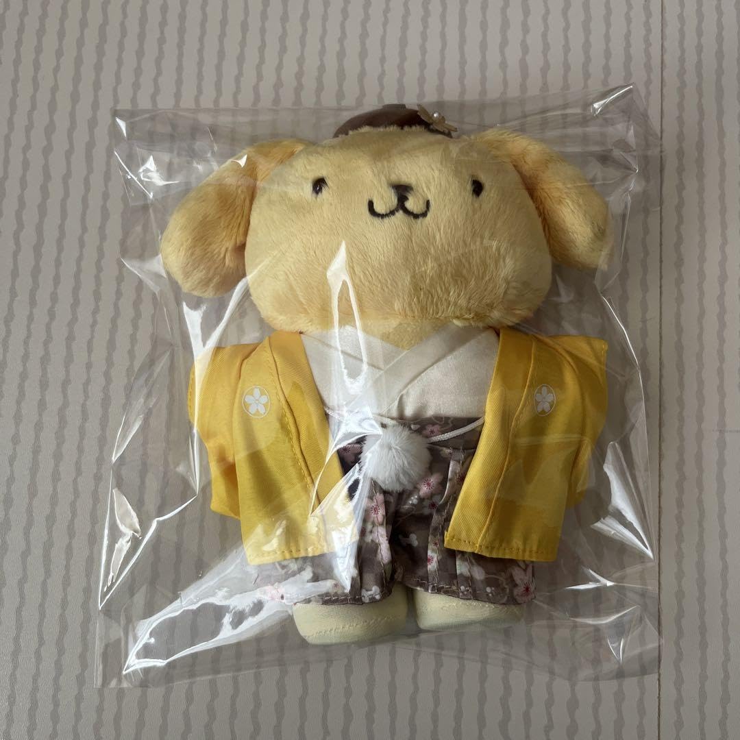 Amazon.co.jp: ポムポムプリン 着物 ぬいぐるみ : おもちゃ