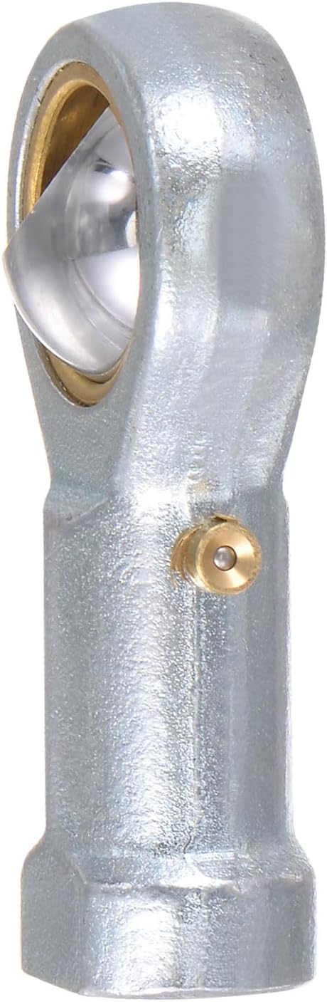 uxcell 4pcs PHSB6 3/8" Rod End Bearing 3/8"-24 UNF Female Right Hand Thread, Bearing Steel Rod End Joints with Jam Nut