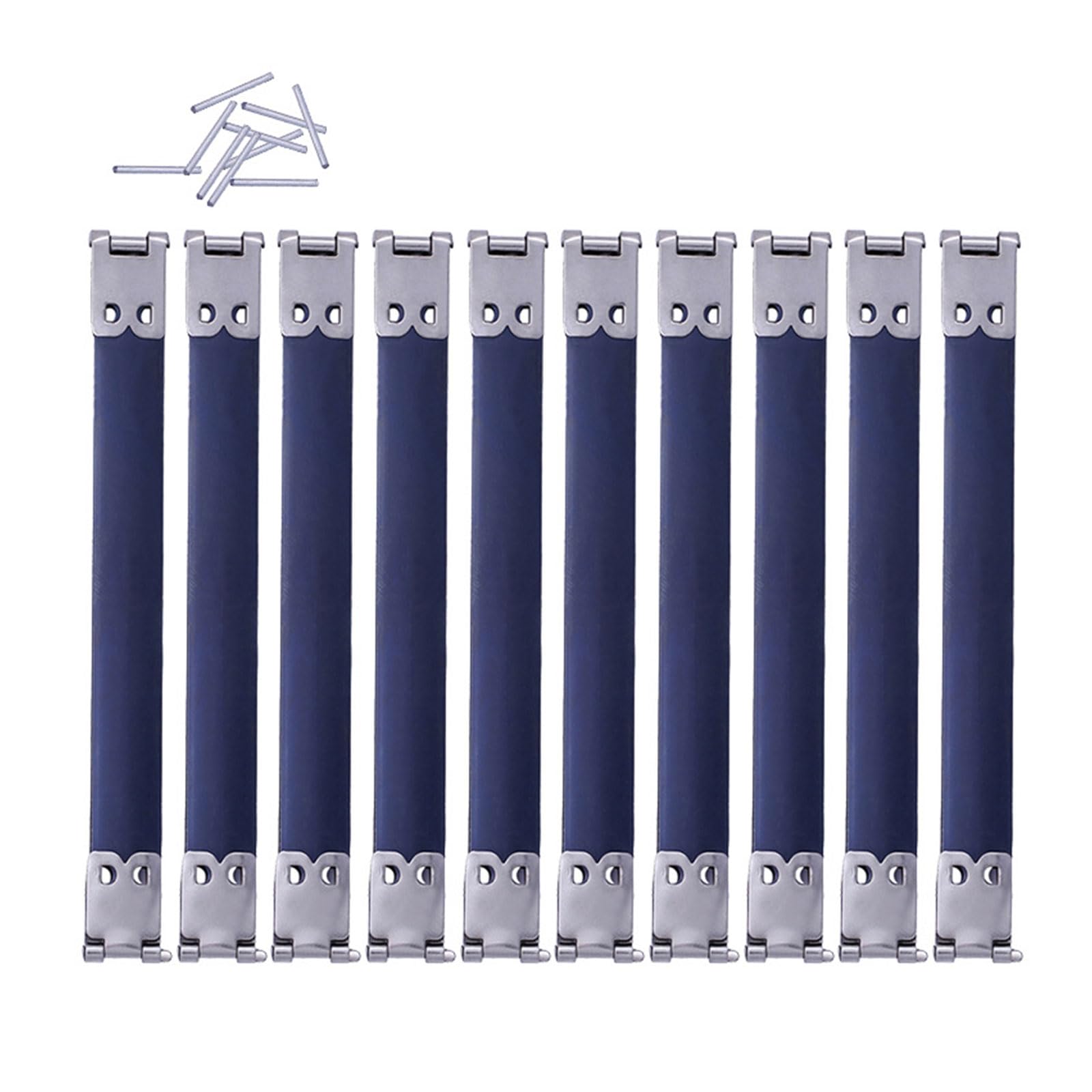 100 pièces Pinces à éclats en métal Cadre Interne de à Main Parfait pour la Fabrication de à Main Accessoires de en Tissu Bricolage 8-12 cm Fermeture de de Fourniture de Couture