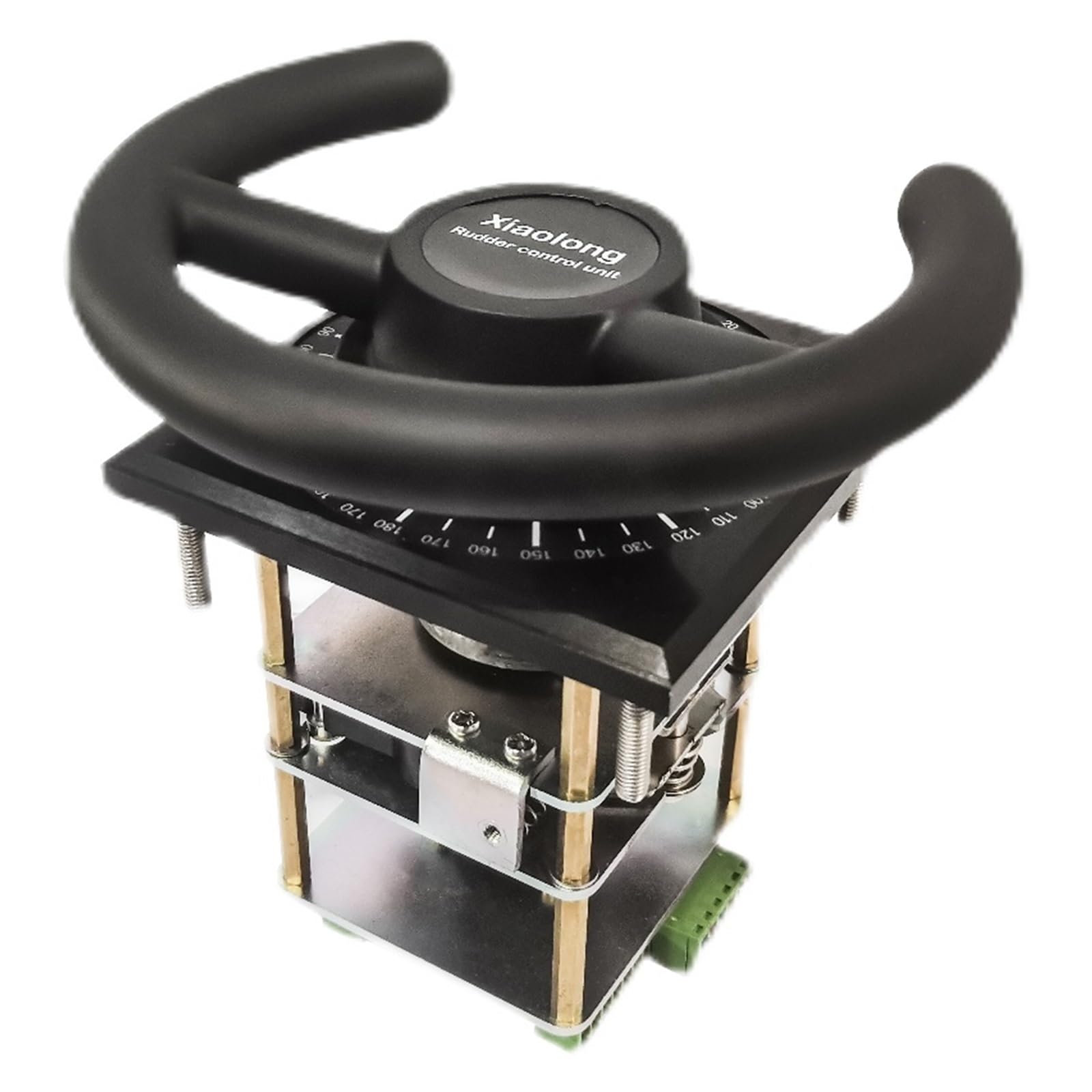 JVDDI SMC182B Series Rudder Friction Damping Positioning, Single Axis Push Rod, Hall Rocker(±60°,Single signal)