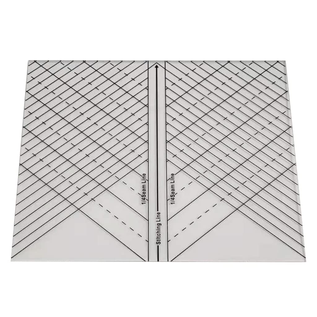 Premium Sewing Straight Ruler Stitching Ruler for Ideal for Stiching Designing Dress Shirts Skirts Clothes Quilts More