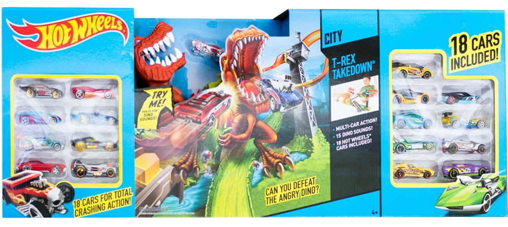 Pista Hot Wheels Dinosaurio T Rex Dinosaurio Nuevas Pistas De Hot