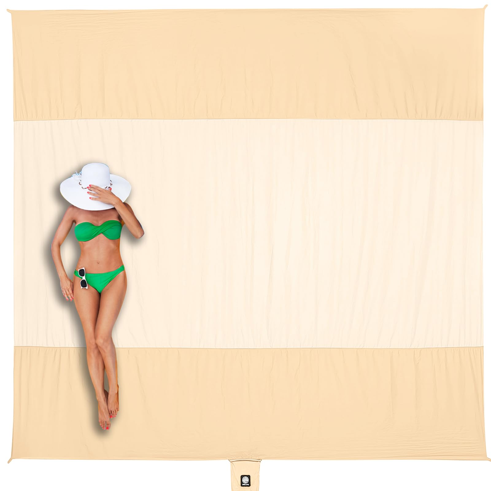 Amazon.com : WEKAPO Beach Blanket Sandproof Waterproof, Extra