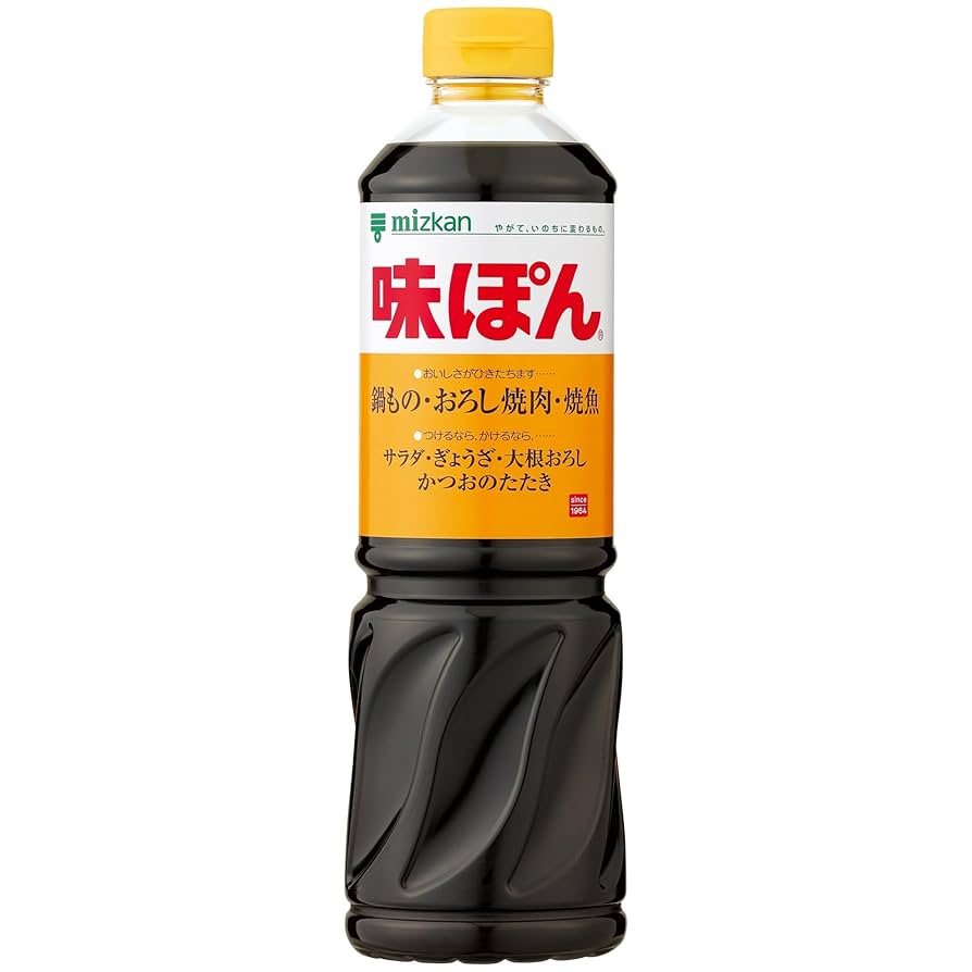 あじポン Amazon.co.jp: Mizkan Ajibon (Plastic Bottle) 0.4 gal (1.8 L