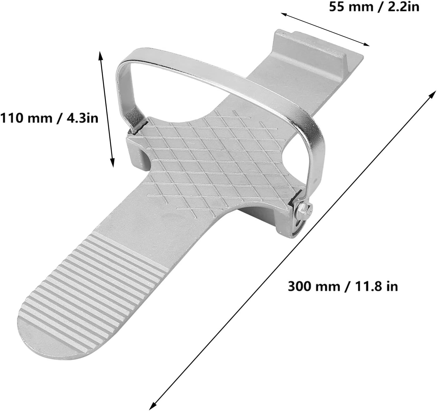 Drywall Lift, Door Lifter Tool, Sheetrock Tools for Glass, Ceramic Tile, Silver