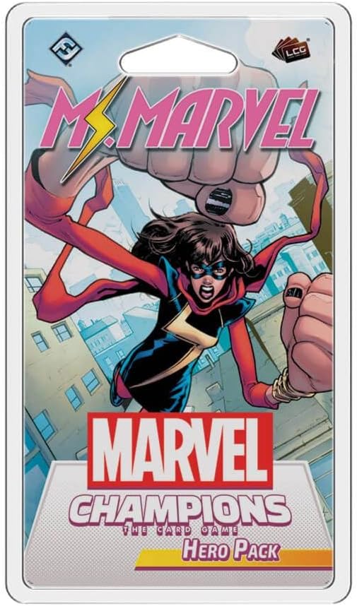 Fantasy Flight Games | Marvel Champions: Hero Pack: Ms. Marvel | Card Game | 1 to 4 Players | Ages 14+ | 40 to 70 Minutes Playing Time