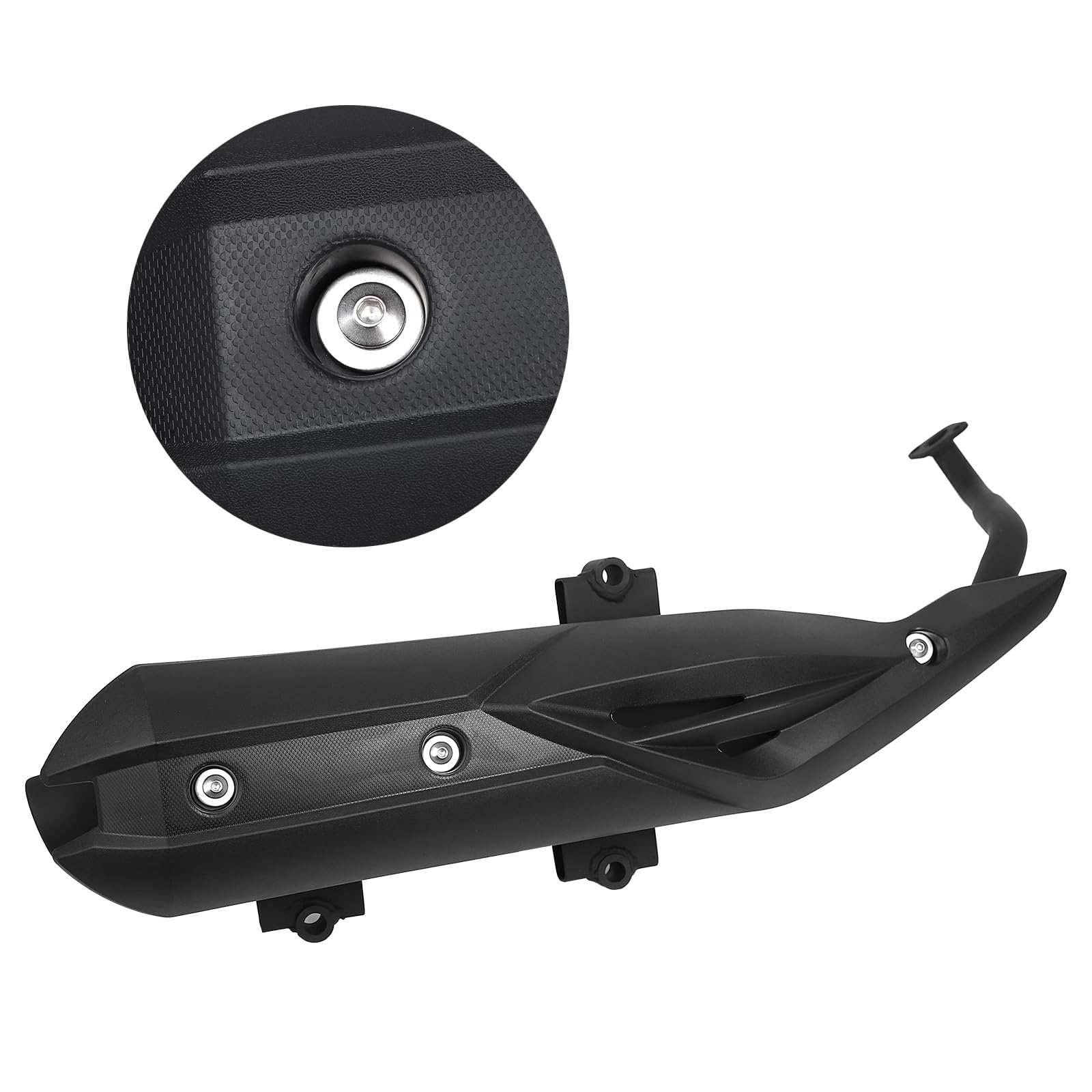 Amazon.com: MINHO Heavy Iron Motorcycle Exhaust Muffler, Direct
